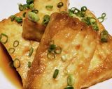 厚揚げ出汁豆腐♪揚げずに焼くだけ♡作り方5写真