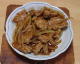 薄切り肉で、簡単コクうま豚のしょうが焼き作り方8写真