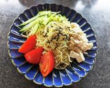 食欲UP！満足感◎カレー風味の冷やし中華作り方5写真