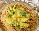 お焦げチャーハン(焼き飯)作り方3写真