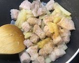 豚バラ肉とじゃがいものペペロン風炒め作り方6写真