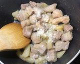 豚バラ肉とじゃがいものペペロン風炒め作り方7写真
