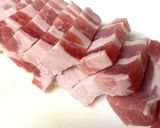 豚の旨味!すだちで食べる・塩豚バラ作り方6写真