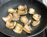豚の旨味!すだちで食べる・塩豚バラ作り方9写真