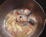 葉しょうがとさば缶のかんたん味噌汁作り方3写真