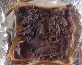 麻薬粒あんバター★朝ご飯★食パントースト作り方3写真