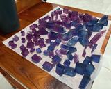自由研究　琥珀糖作り方9写真