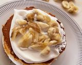 豪快デコケーキ☆チョコバナナ生クリーム作り方3写真