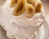 豪快デコケーキ☆チョコバナナ生クリーム作り方9写真