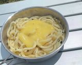 つゆなしのチーズ茶漬けうどん作り方5写真