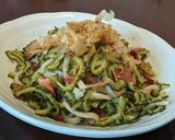和風ゴーヤペペロンチーノ(焼きうどん)作り方8写真