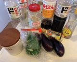 簡単　ナス大葉の汁漬け作り方1写真