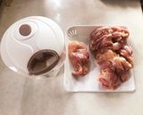 我が家の定番人気メニュー、鶏のつくね!作り方1写真