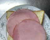 ハムトマトチーズトースト作り方3写真