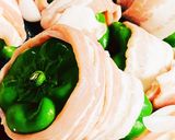 ピーマン丸ごと肉巻き煮　＃ピーマン料理作り方1写真