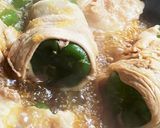 ピーマン丸ごと肉巻き煮　＃ピーマン料理作り方2写真