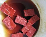 精進料理　赤こんにゃくフライ♪作り方5写真