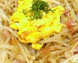 ランチにもやしと玉子のあんかけそうめん作り方6写真