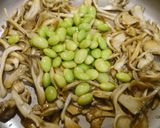 簡単！舞茸と枝豆の中華小鉢作り方3写真