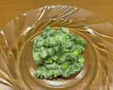 枝豆とアボカドのたらこクリームソース和え作り方4写真