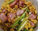 アスパラとコーンバターを焦がし醤油で♡作り方6写真
