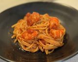 【約20分】エビ・トマトソースパスタ作り方5写真