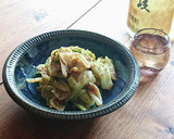 レンジで簡単♡ざく切りキャベツのごま和え作り方6写真