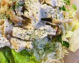市販サラダ●塩茹でチキンのあっさりサラダ作り方2写真
