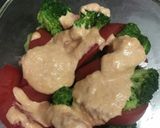 トマトとブロッコリーのチーズ焼き♡作り方5写真