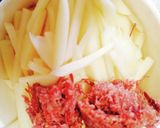 コンビーフガレット★カリッおやつ★ランチ作り方2写真