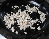 骨粗しょう症予防にきのこの麻婆厚揚げ作り方2写真