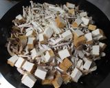 骨粗しょう症予防にきのこの麻婆厚揚げ作り方3写真