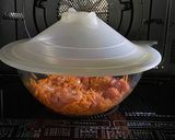 朝ごぱん！カレー風味豚人参ポケットサンド作り方3写真