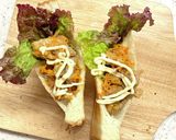 朝ごぱん！カレー風味豚人参ポケットサンド作り方6写真