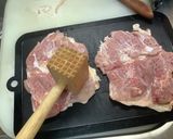 二度揚げでジューシーチキンカツ作り方2写真