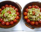 簡単イタリアン！トマトのバジルチーズ焼き作り方3写真