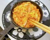 辛さ控えめ♪鶏キムチーズのスキレット焼き作り方5写真