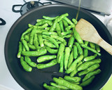 ししとうのさっぱり酢みそ炒め作り方3写真