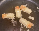 簡単★ちくわのクリームチーズ揚げ焼き作り方3写真