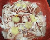イカのガリバタ炒め作り方4写真