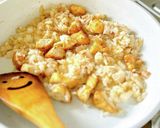 米粉でヘルシー【チバプ】韓国の唐揚げ炒飯作り方4写真