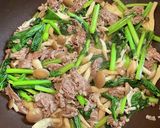 ＊小松菜と牛肉のバター醤油炒め作り方4写真