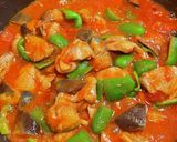 ＊鶏もも肉と茄子のトマト煮込み作り方9写真