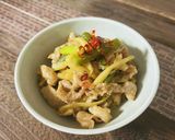 蒜苔肉絲★にんにくの芽と豚肉の細切り炒め作り方4写真