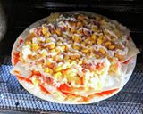 ほくほくポテトとツナマヨコーンピザ作り方10写真