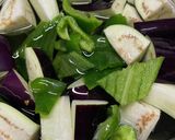 ナスとピーマンの麻婆風作り方1写真