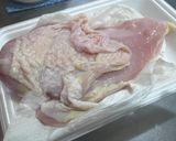 鶏胸肉のジューシーバター醤油ステーキ作り方1写真