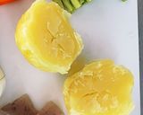 簡単☆ホクホク!じゃがいも1コの肉じゃが作り方1写真