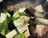 ナスとピーマンの麻婆風作り方3写真
