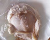 よだれ鶏★胸肉の旨塩檸檬ネギダレ★レンジ作り方4写真